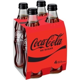 IGA Coca-cola classic or no sugar 4x300ml offer