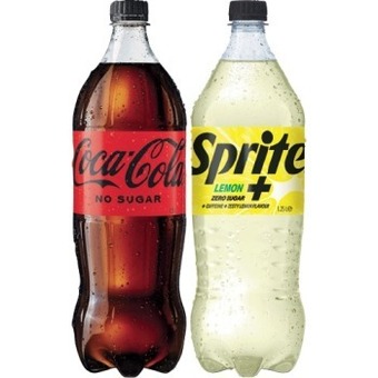 IGA Coca-cola, sprite, fanta, lift or mount franklin lightly sparkling water 1.25 litre selected varieties offer