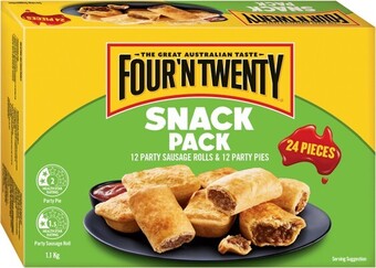 IGA Four’n twenty 24 pieces snack pack offer