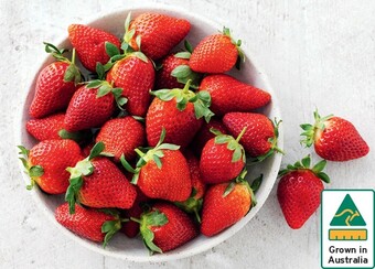 IGA Australian strawberries 250g punnet offer