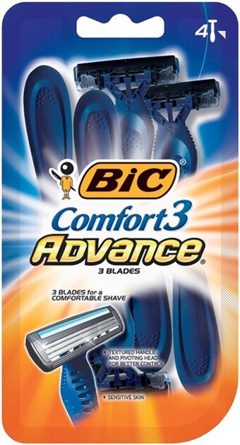 IGA Bic comfort 3 advance shavers 4 pack offer