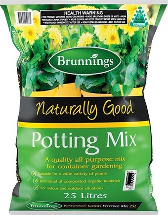 IGA Brunnings naturally good potting mix 25 litre offer
