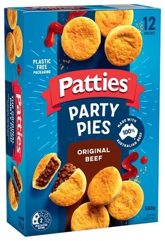 IGA Patties party pies, sausage rolls or pasties 12 pack offer