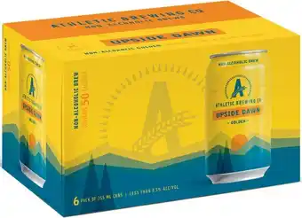 Woolworths Athletic brewing co non alcoholic cans 6 x 355ml offer