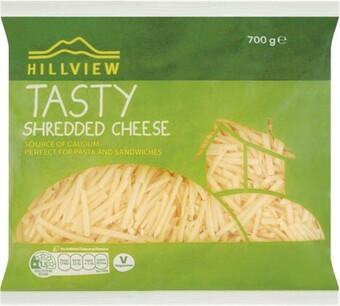Woolworths Hillview shredded cheese 700g offer