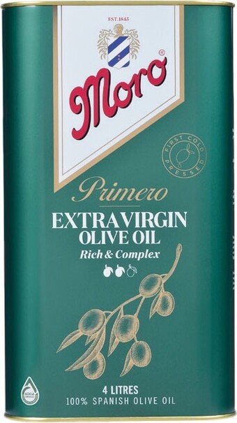 Woolworths Moro olive oil 4 litre offer
