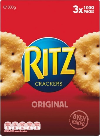 Woolworths Ritz crackers original 300g offer