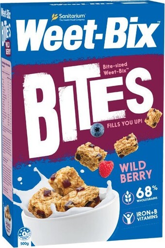 Woolworths Sanitarium weet-bix bites 500-510g offer