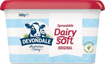 Woolworths Devondale spread 500g offer