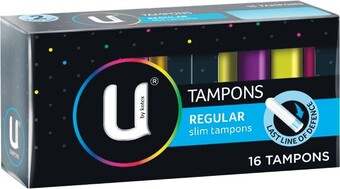 Woolworths U by kotex tampons pk 16* offer