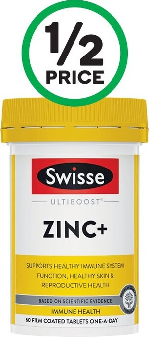 Swiss ultiboost zinc plus pk 60#
