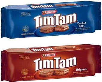 Coles Arnott's tim tam biscuits 165g-200g offer