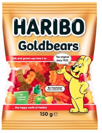 Coles Haribo bags 140g-150g offer