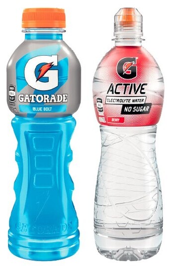 Coles Gatorade sports drink or g-active electrolyte water 600ml offer