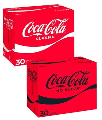 Coles Coca-cola soft drink 30x375ml offer