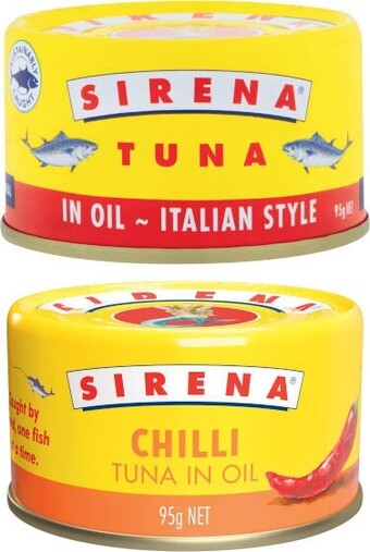 Coles Sirena tuna 95g offer