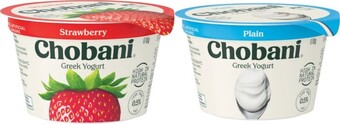 Coles Chobani yogurt tub 170g offer
