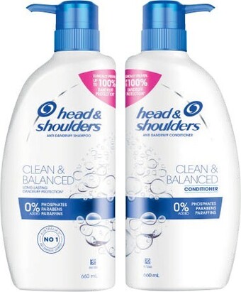 Head & shoulders shampoo or conditioner 660ml