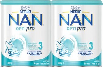 Coles Nestlé nan optipro stage 3 formula 800g offer