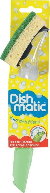 Coles Dishmatic handle & sponge 1 pack offer