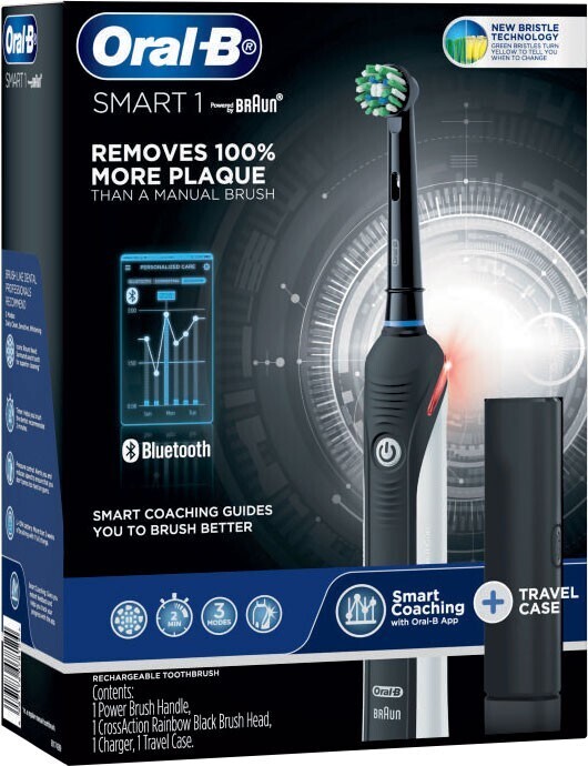 Oral b smart 1 electric toothbrush 1 pack offer at Coles