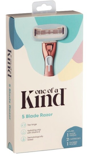 Coles One of a kind 5 blade razor kit 2 pack offer