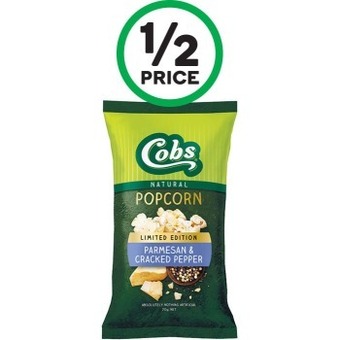 Woolworths Cobs popcorn 70-120g offer