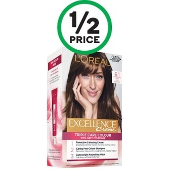 Woolworths L’oreal excellence hair colour offer