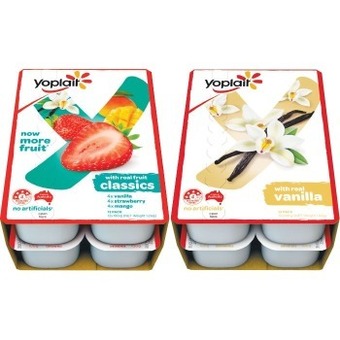 Woolworths Yoplait yoghurt 12 x 100g offer