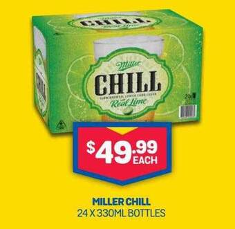 Bottlemart Miller chill offer