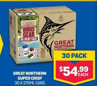Bottlemart Great northern super crisp offer