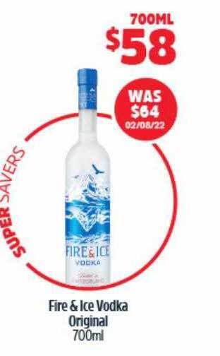 Fire & ice vodka original