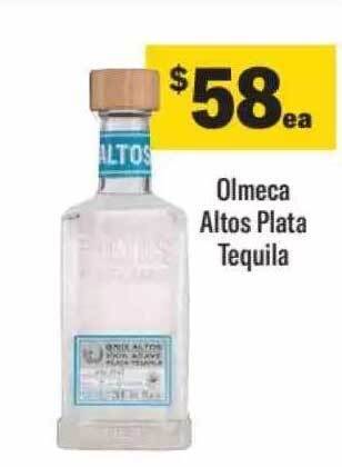 Liquorland Olmeca altos plata tequila offer