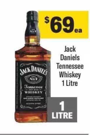 Liquorland Jack daniels tennessee whiskey offer