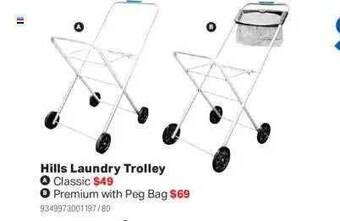 Mitre 10 Hills laundry trolley offer