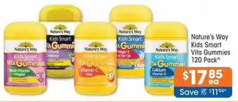Good Price Pharmacy Nature's way kids smart vita gummies 120 pack offer