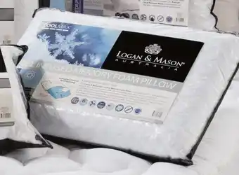 Spotlight 50% off logan & mason gel infused memory foam pillow offer