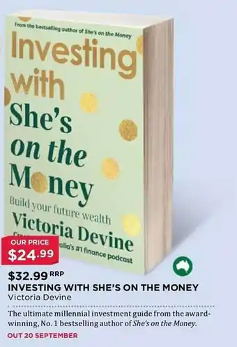 Investing with she's on the money victoria devine