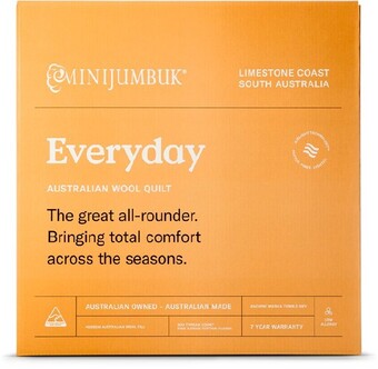 Myer Minijumbuk everyday wool quilt offer