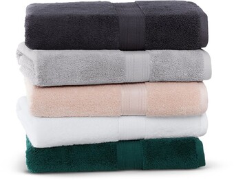 Myer Sheridan quick dry luxury bath towels offer
