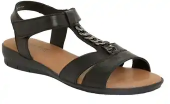 Myer Active flex baleno leather sandals - black glove offer