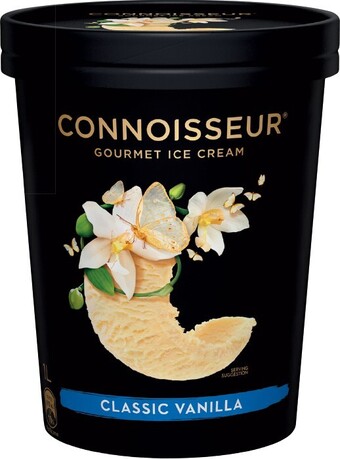IGA Connoisseur gourmet ice cream 1 litre selected varieties offer