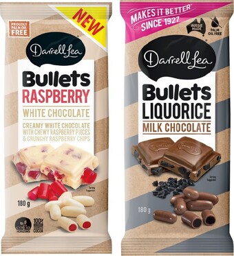 IGA Darrell lea chocolate block 160-180g selected varieties offer