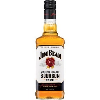 Jim beam white label bourbon 700ml