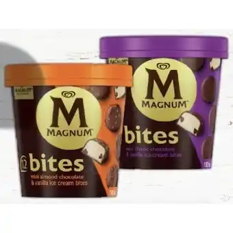 IGA Streets magnum ice cream bites 12 pack selected varieties offer