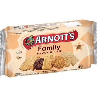 IGA Arnott’s family assorted biscuits 500g offer