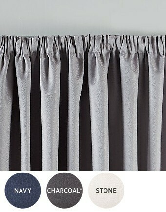 Spotlight 40% off Abbey Blockout Pencil Pleat Curtains offer