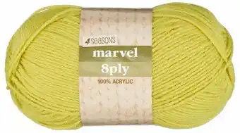 Spotlight 30% off 4 Seasons Marvel Yarn Plain offer