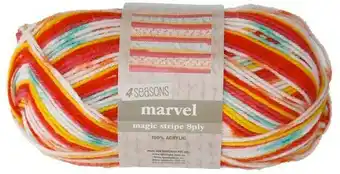 Spotlight 30% off 4 Seasons Marvel Yarn Magic Stripe offer