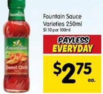 Fountain Sauce 250m